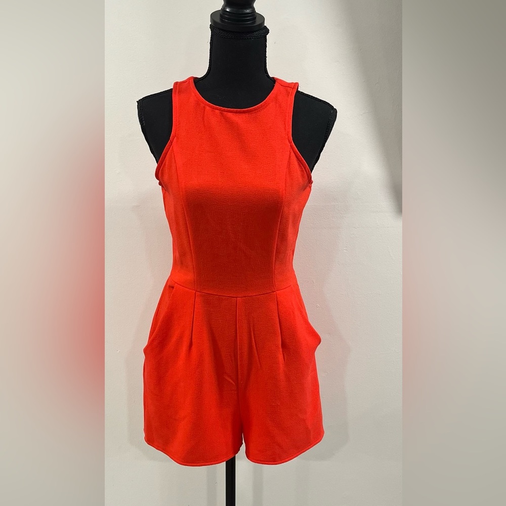 Orange Romper